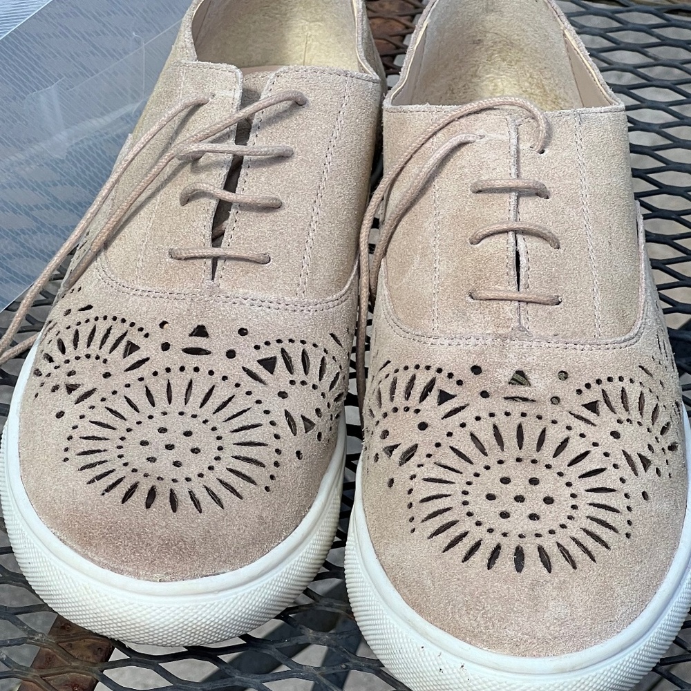 Naughty Monkey Kaleidoscope Suede Sneakers size 10 - Picture 3 of 10